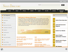 Tablet Screenshot of nexusdirectory.com